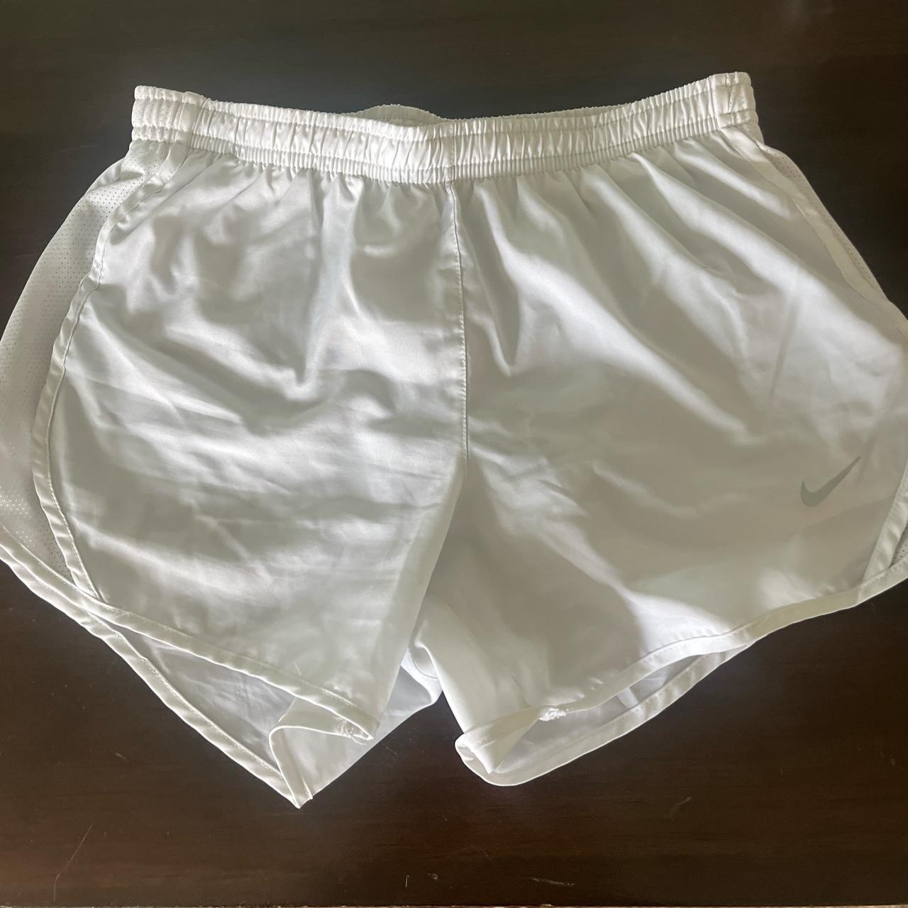 Nike White Shorts Depop
