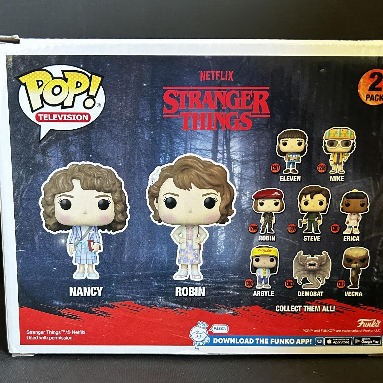 Stranger Things (2 Pack): Nancy & Robin Pop! Vinyl Figures [Target]