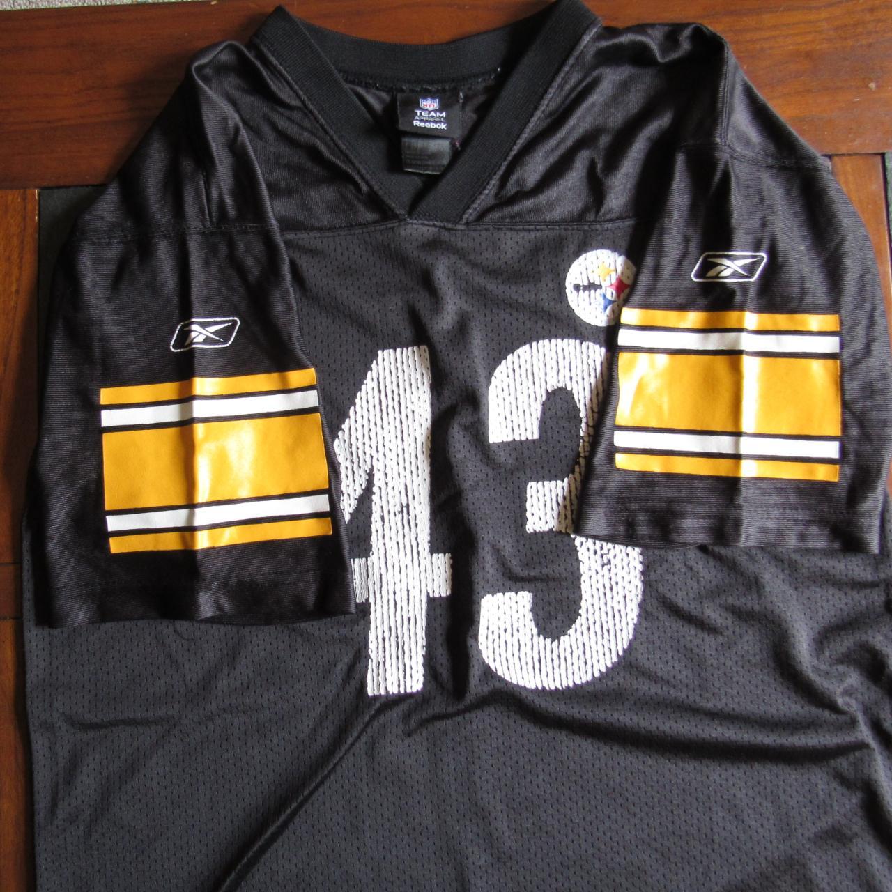 Troy polamalu steelers jersey Size xl 18-20 in - Depop