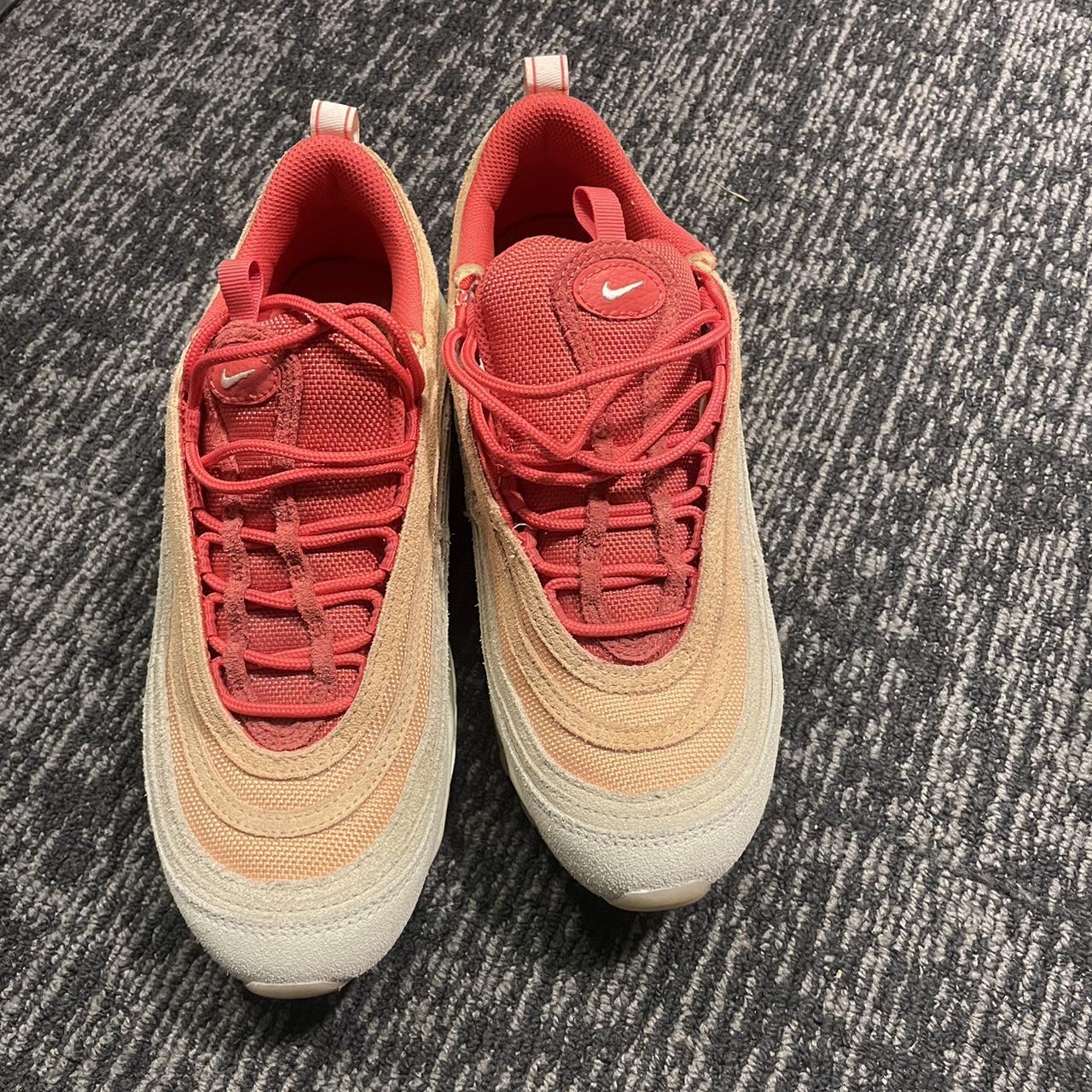 orange air max 97 women's