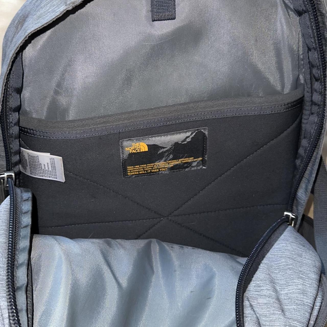 Grey North Face Borealis backpack🎒 Great for... Depop