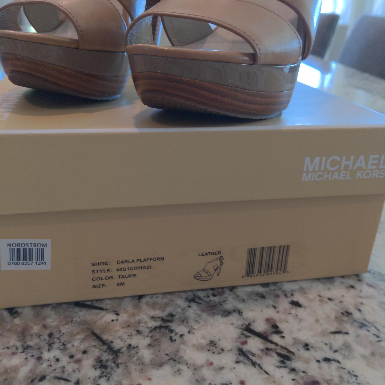 Michael kors deals carla platform nordstrom