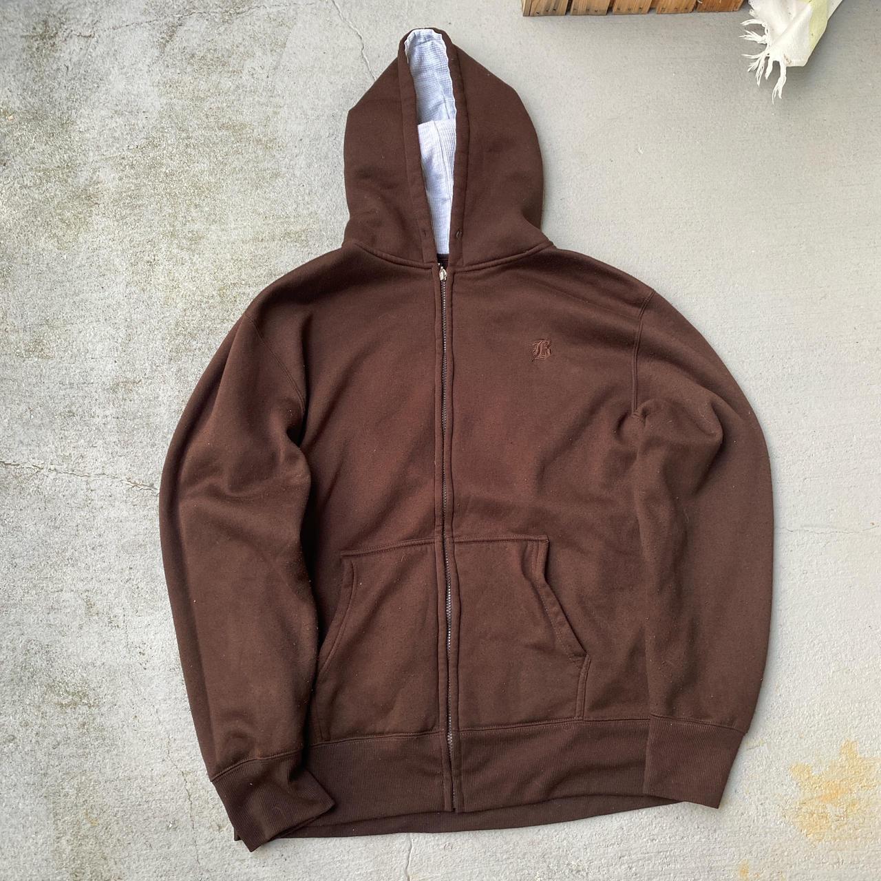 Brooklyn express zip up hoodie. Has a little bit of