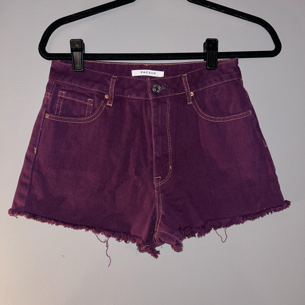 Dark Purple Shorts  Purple shorts, Purple jeans, Clothes