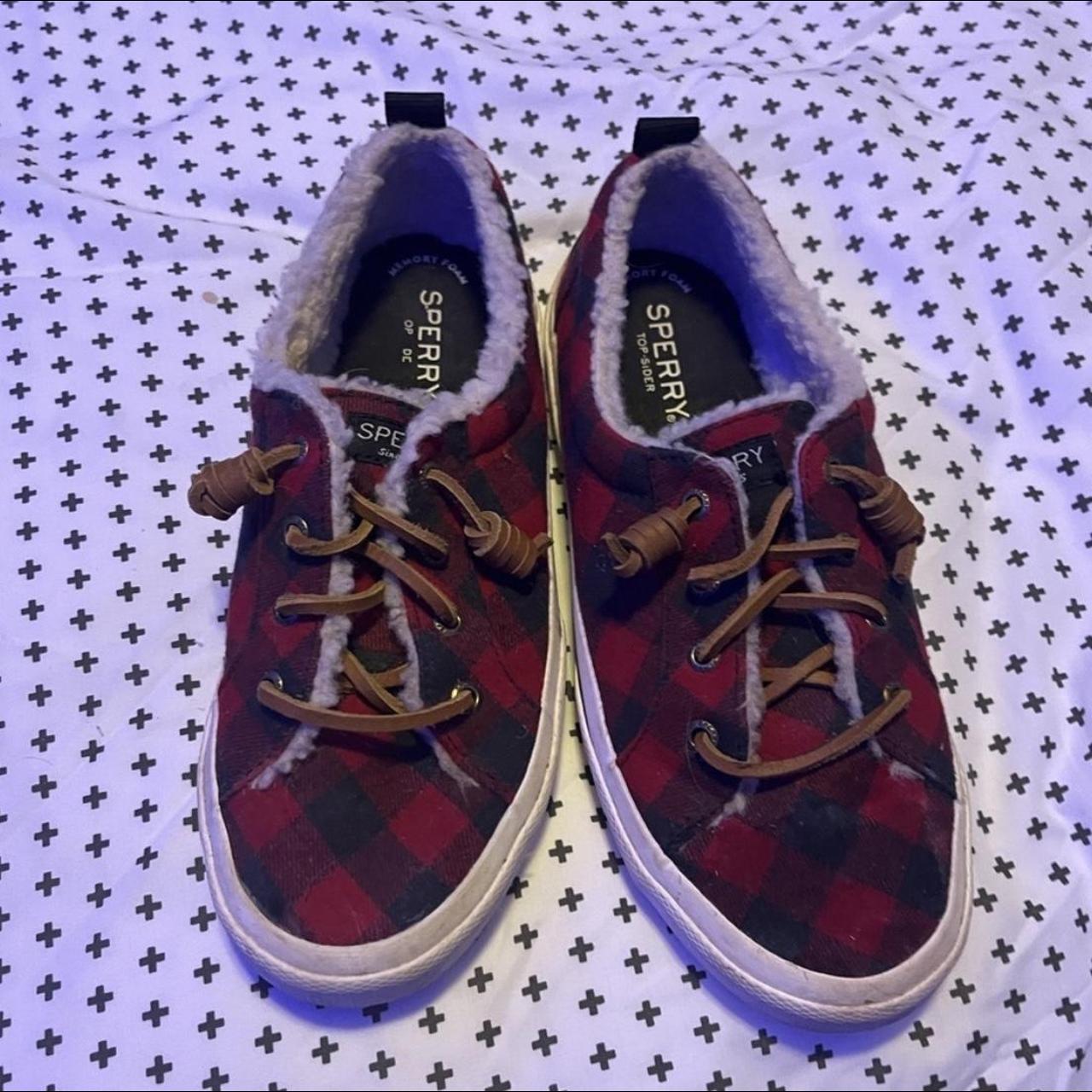 Sperry on sale buffalo plaid