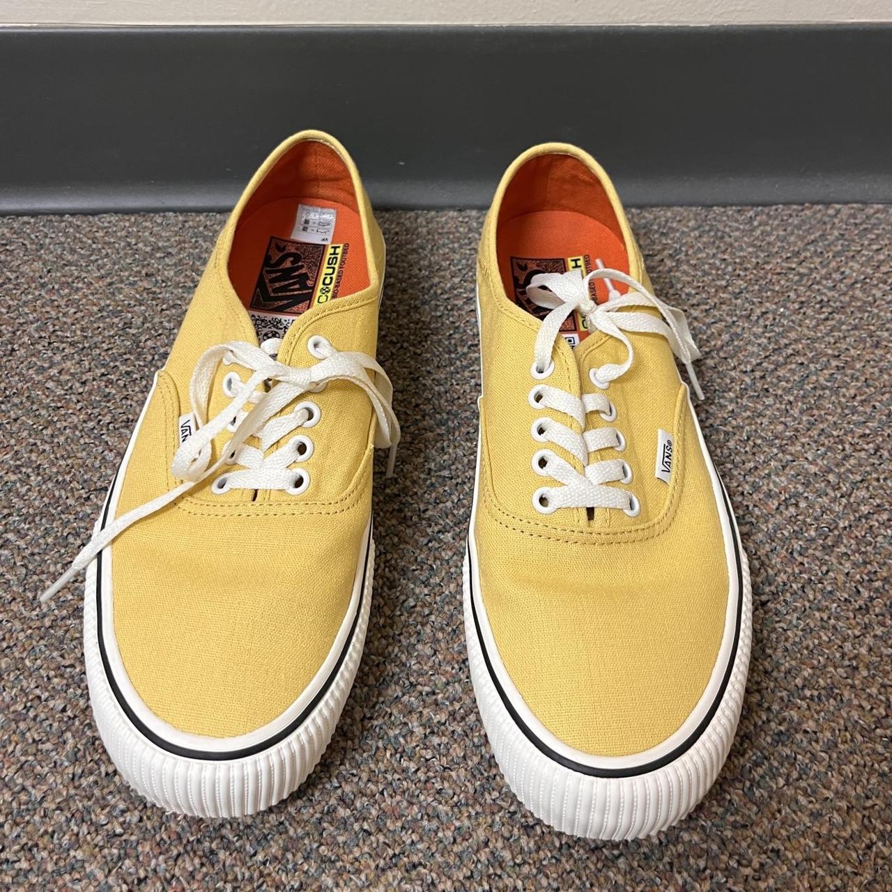 Vans on sale authentic ochre