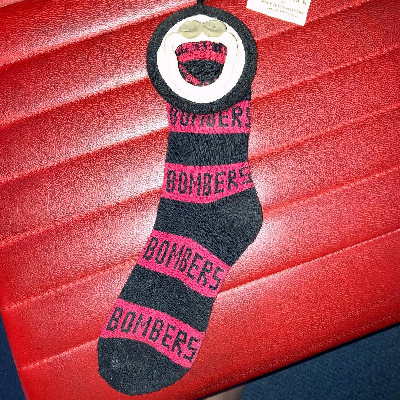 Essendon Bombers Sock Saver Money Box Handmade by... - Depop