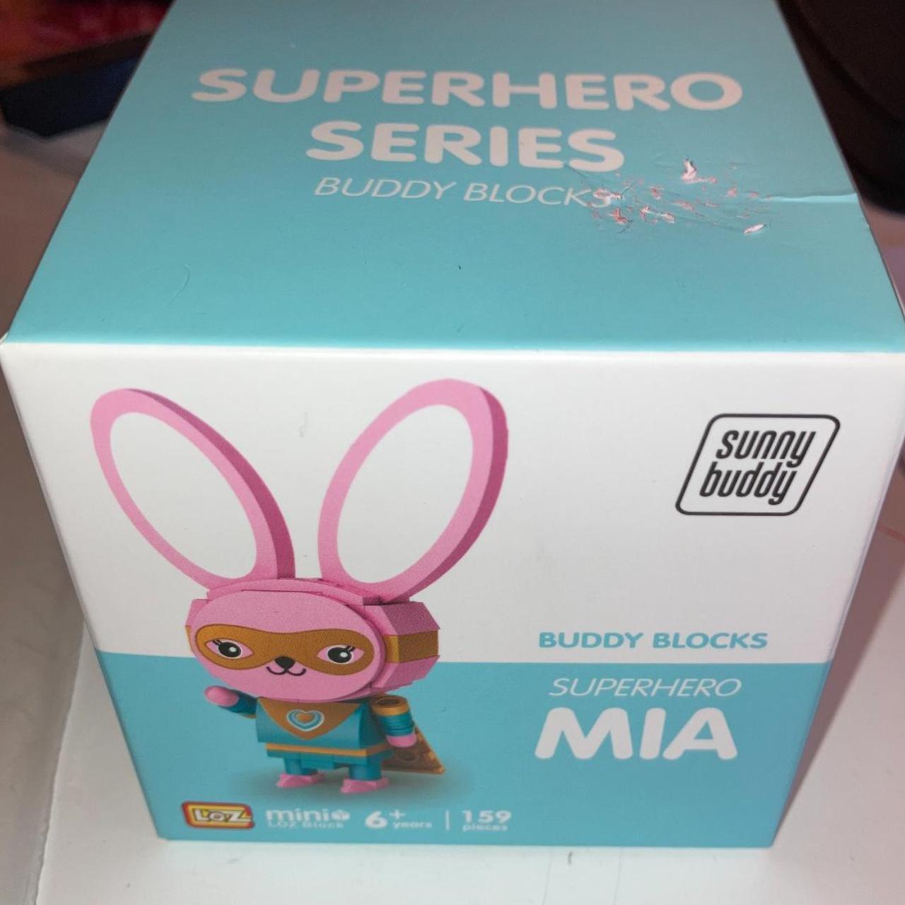 Sunny Buddy Block Superhero Mia Bunny Rabbit... - Depop