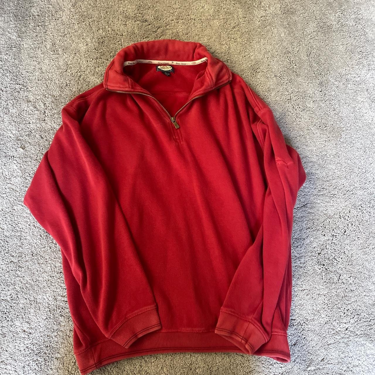 Vintage Tommy Bahama quarter zip sweater - Depop