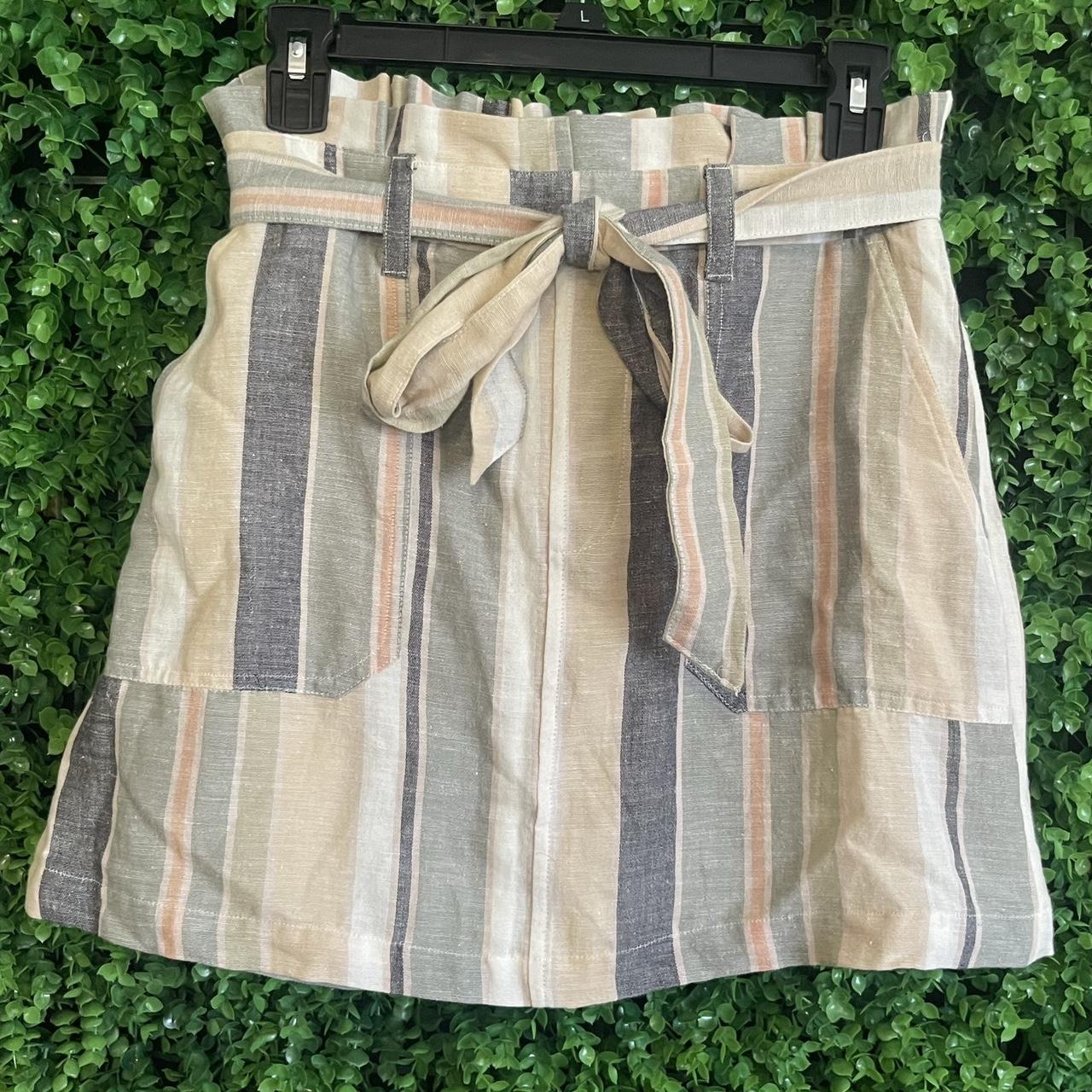 New with Tag American Eagle Outfitters Striped Linen... - Depop