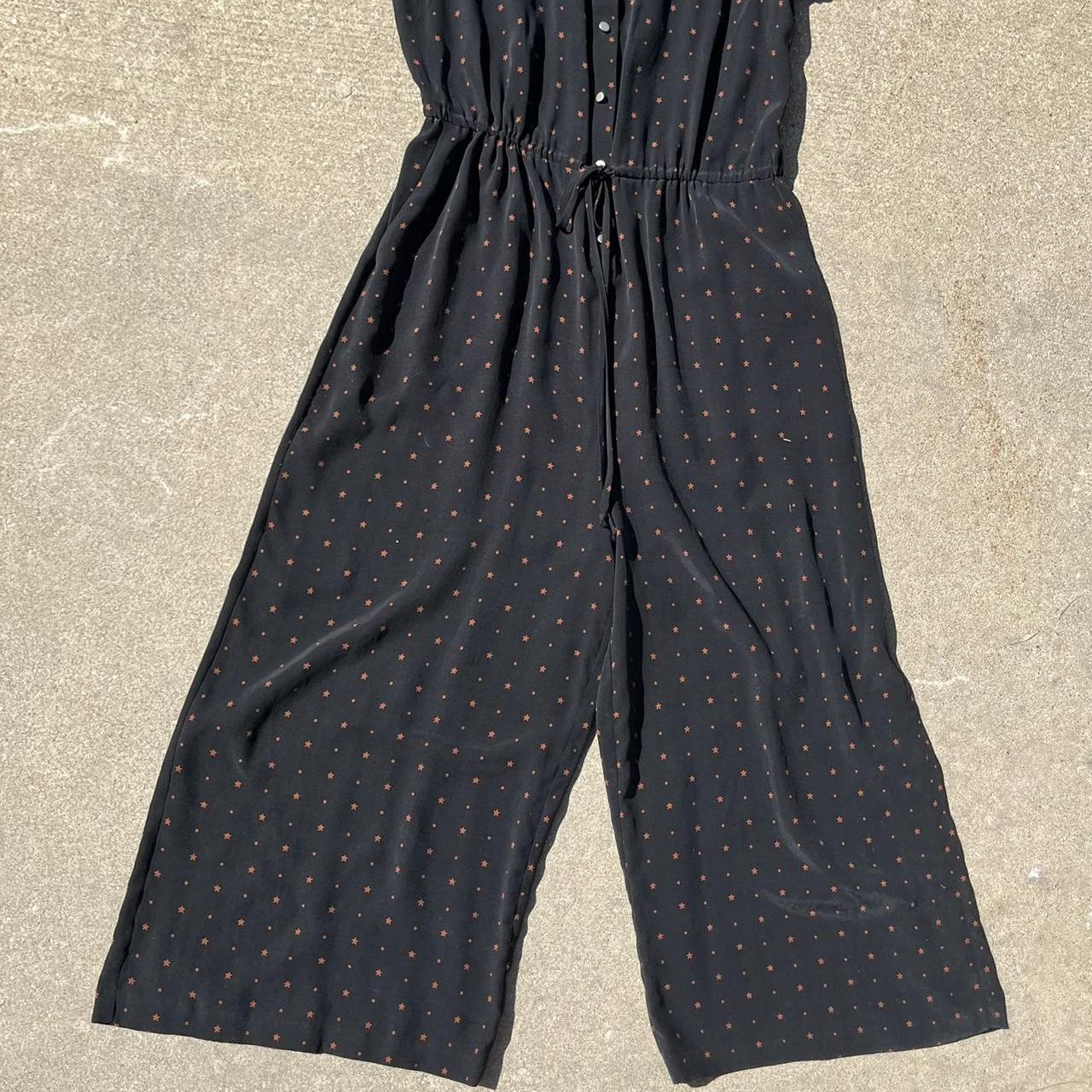 Mint Velvet Women's Black and Orange Playsuit-romper (2)