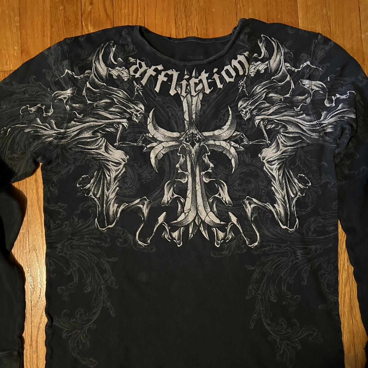 Affliction Men's Shirt | Depop