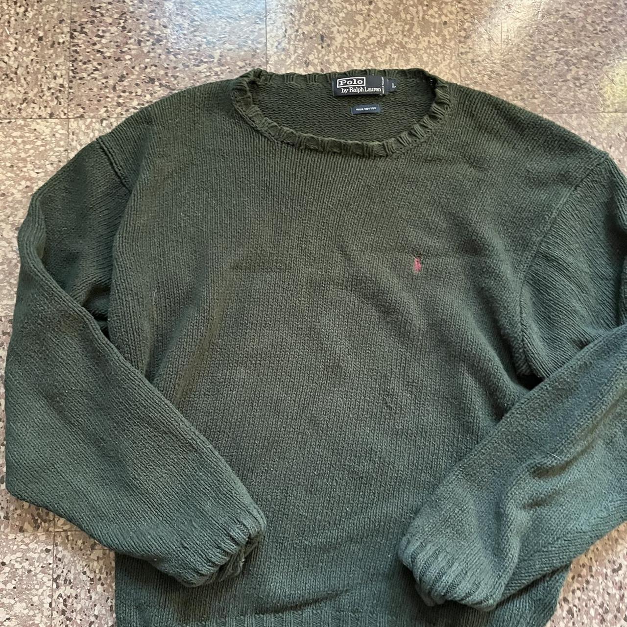 Vintage Ralph Lauren Polo Sweater -Casual sweater... - Depop