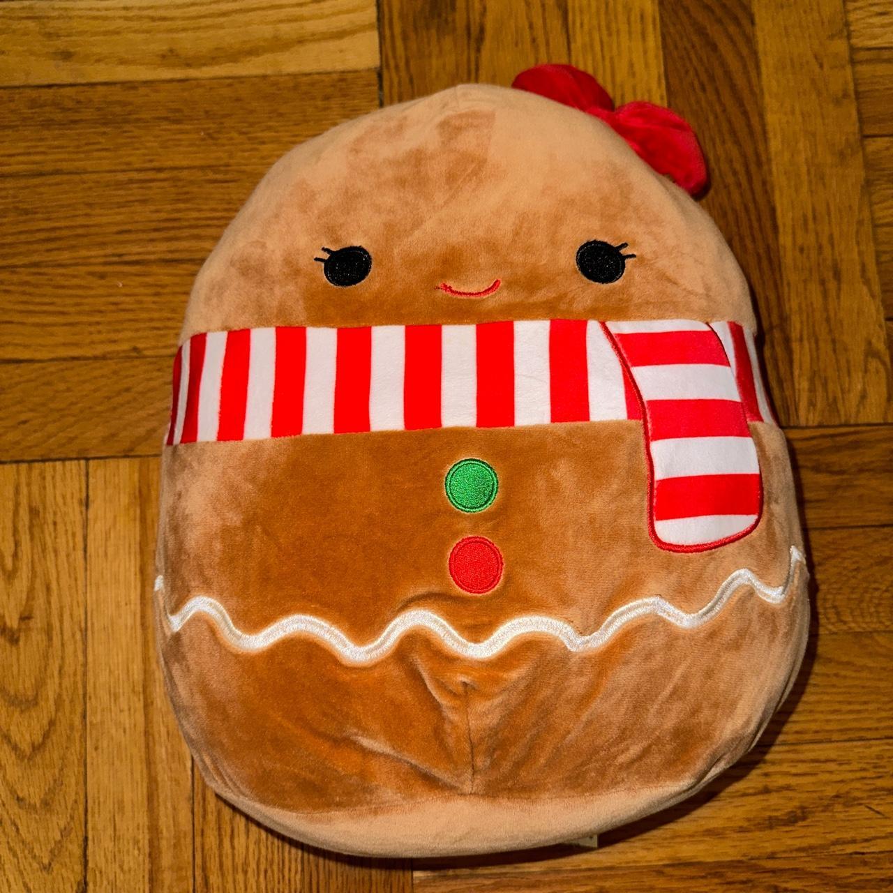 ♡Kellytoy Squishmallow 16” Gina the Gingerbread - Depop