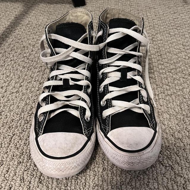 White converse - Depop