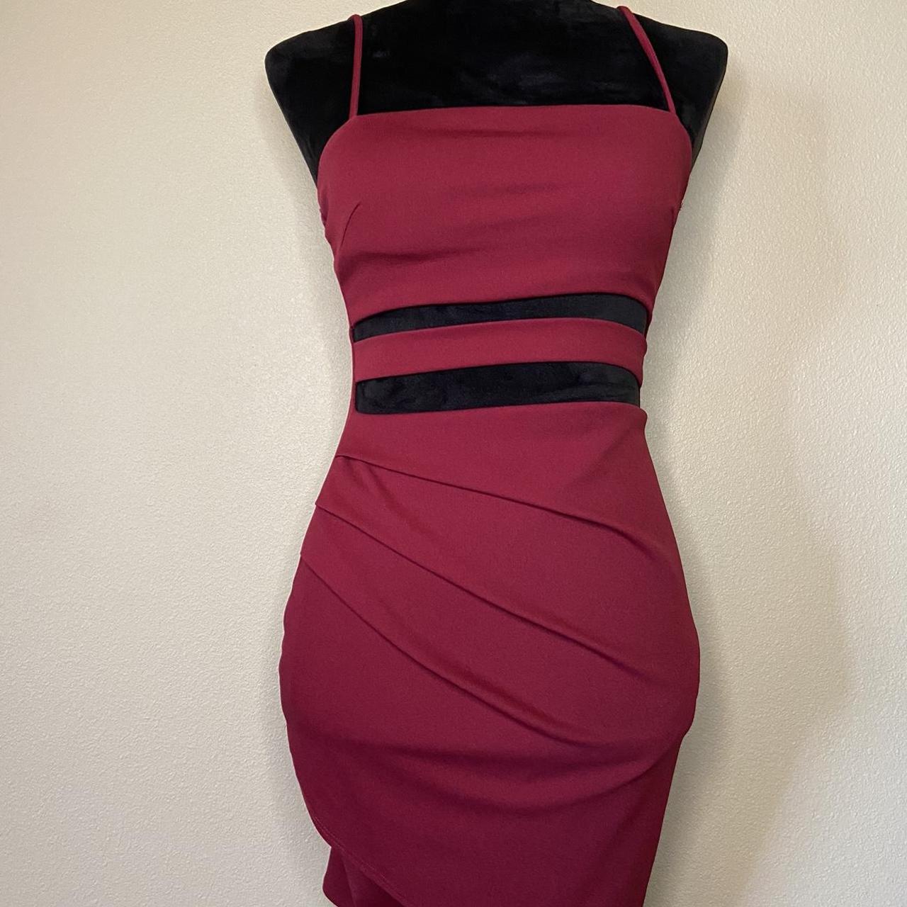 Windsor Women's Burgundy Dress | Depop