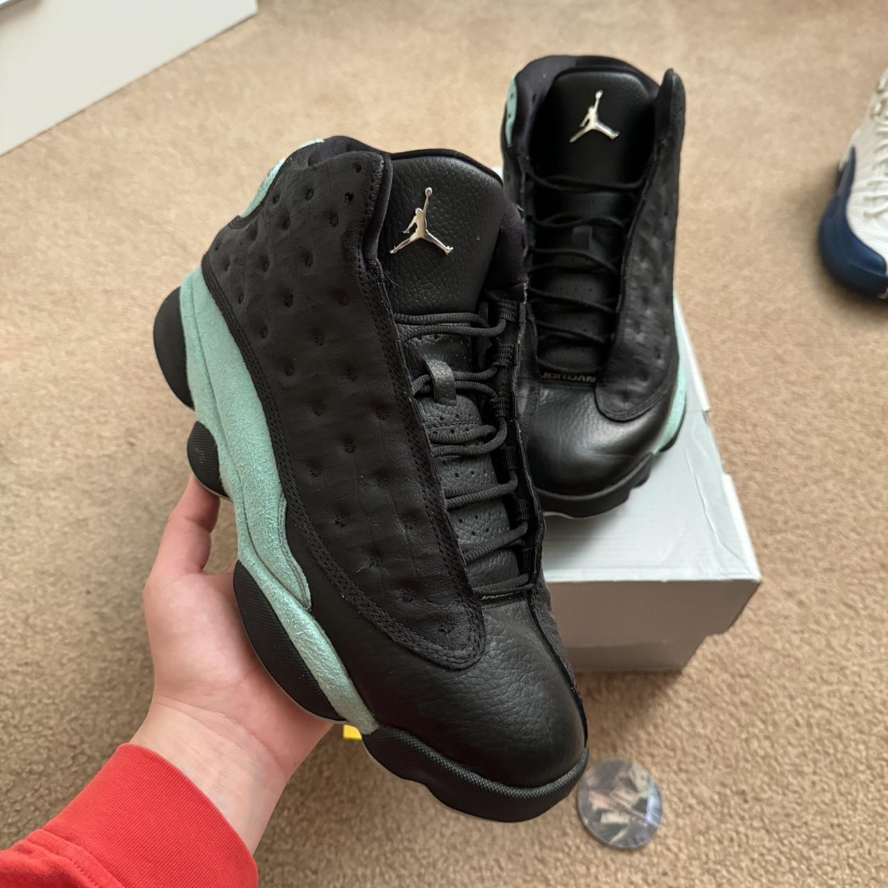 retro 13 jordans island green