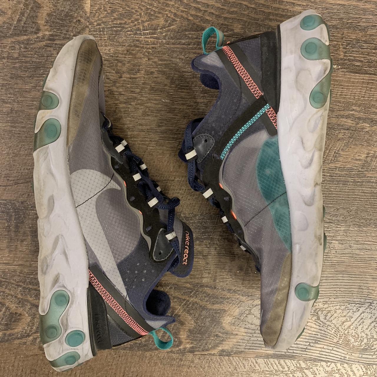 Nike react element 87 best sale mens green