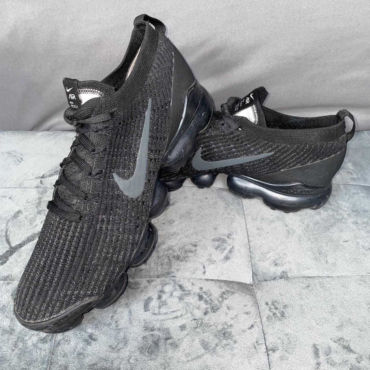 Nike Air Vapormax Flyknit 3.0 Triple Black These. Depop