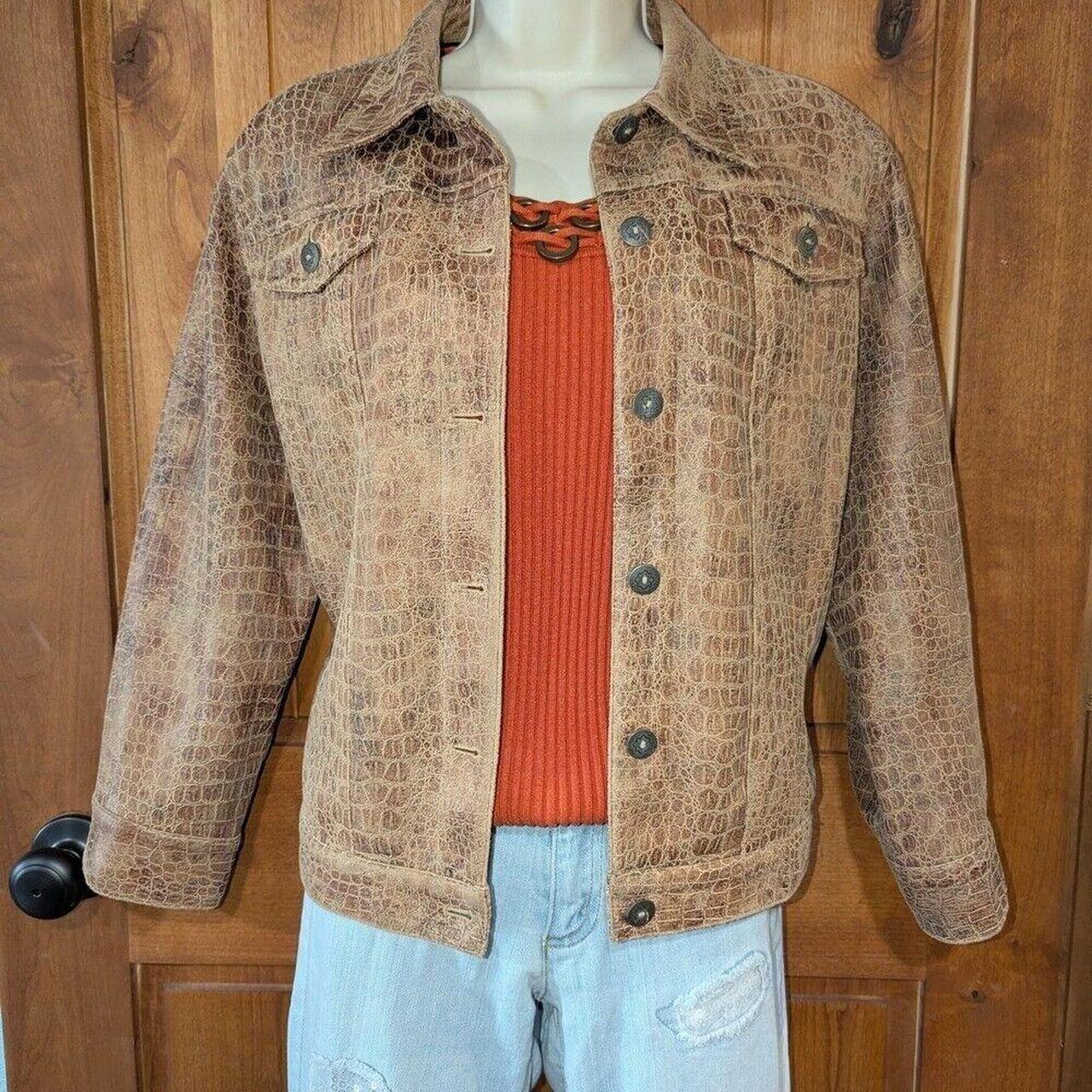 Ruby Rd. Women's Bomber Jacket - Brown - L – Ruby… - image 1