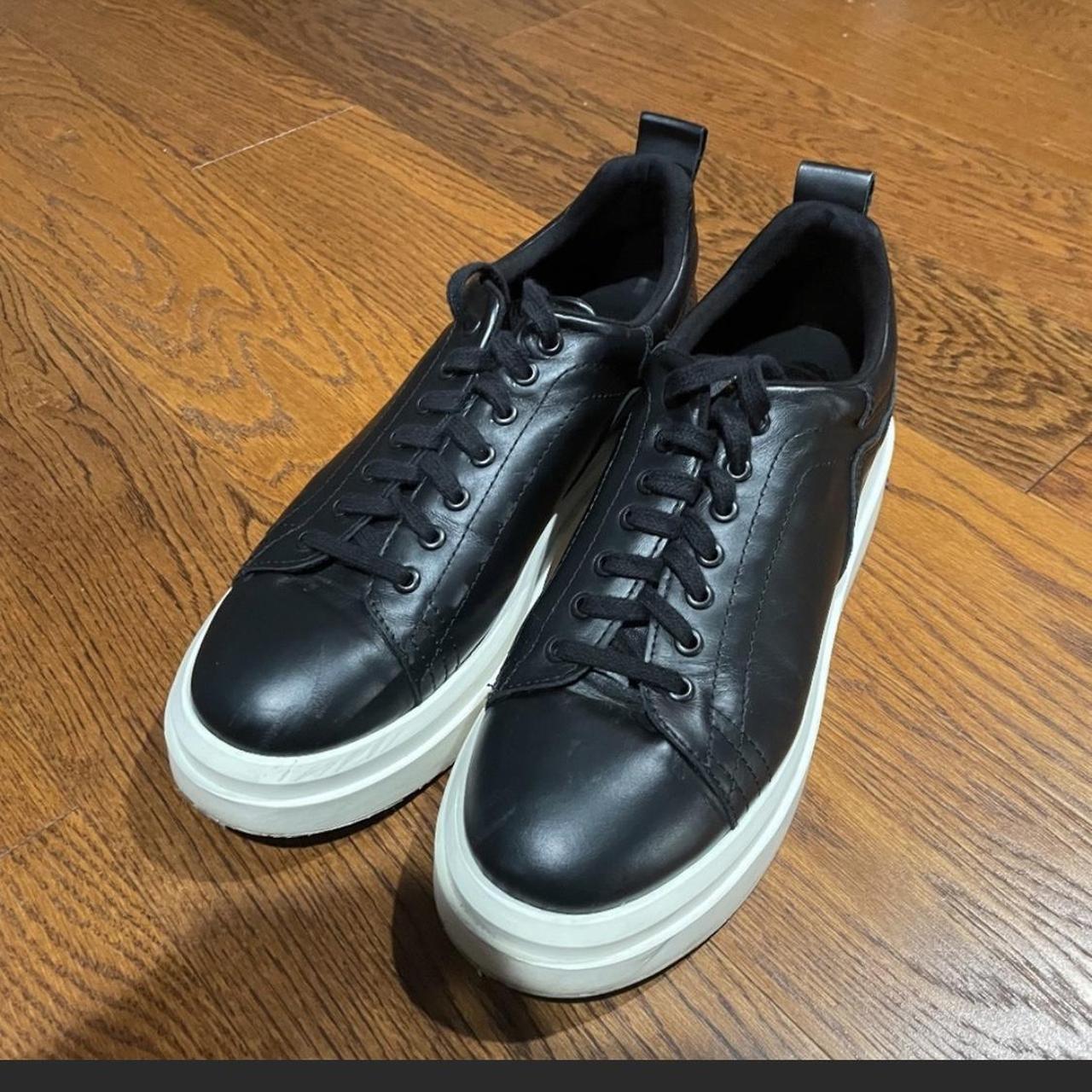 ZARA PLATFORM SNEAKERS. Very stylish. Wore a few... Depop