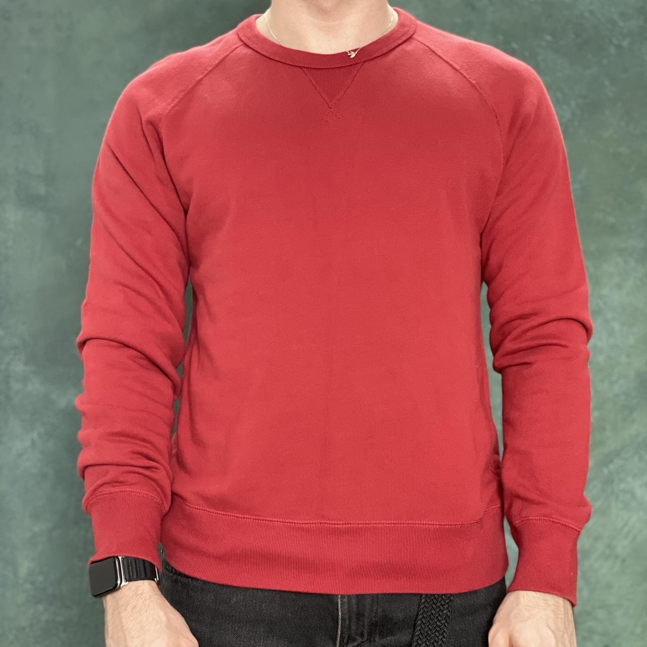 Uniqlo red sweater hotsell