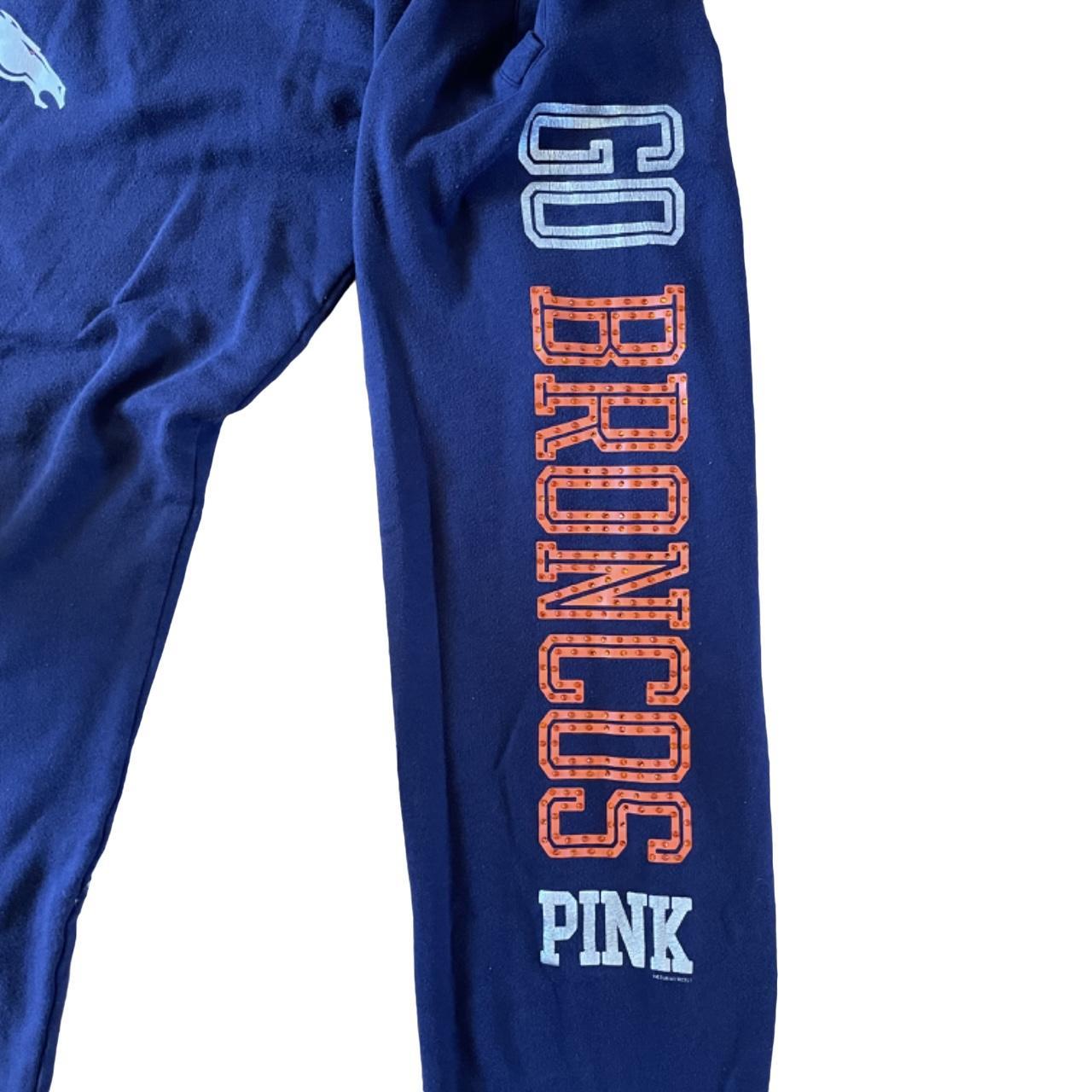 1970s #53 Orange Crush Denver Broncos Sweatpants - Depop