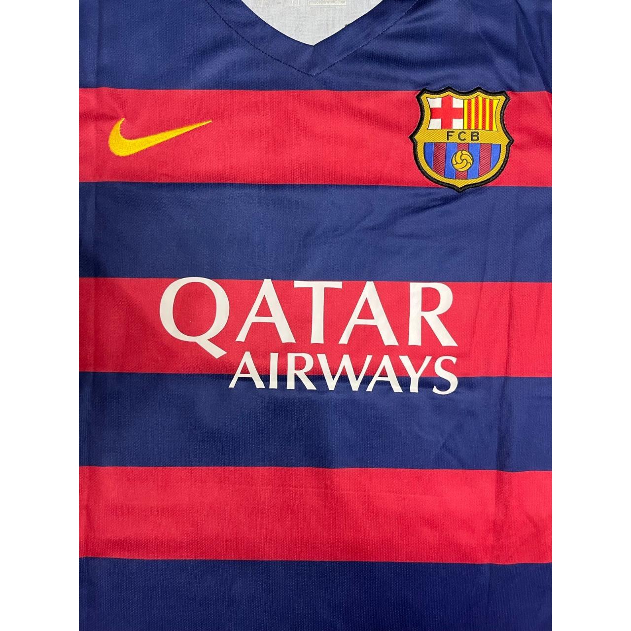 Messi 2015 2016 Barcelona Jersey Kids XL Adult - Depop