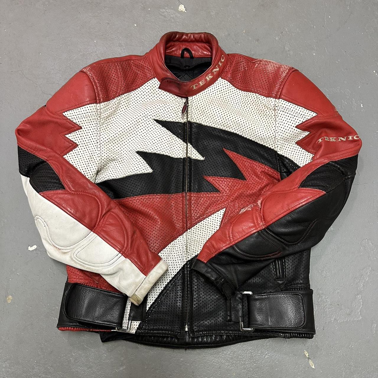 NFL Denver Broncos Leather Jacket Distressed and - Depop