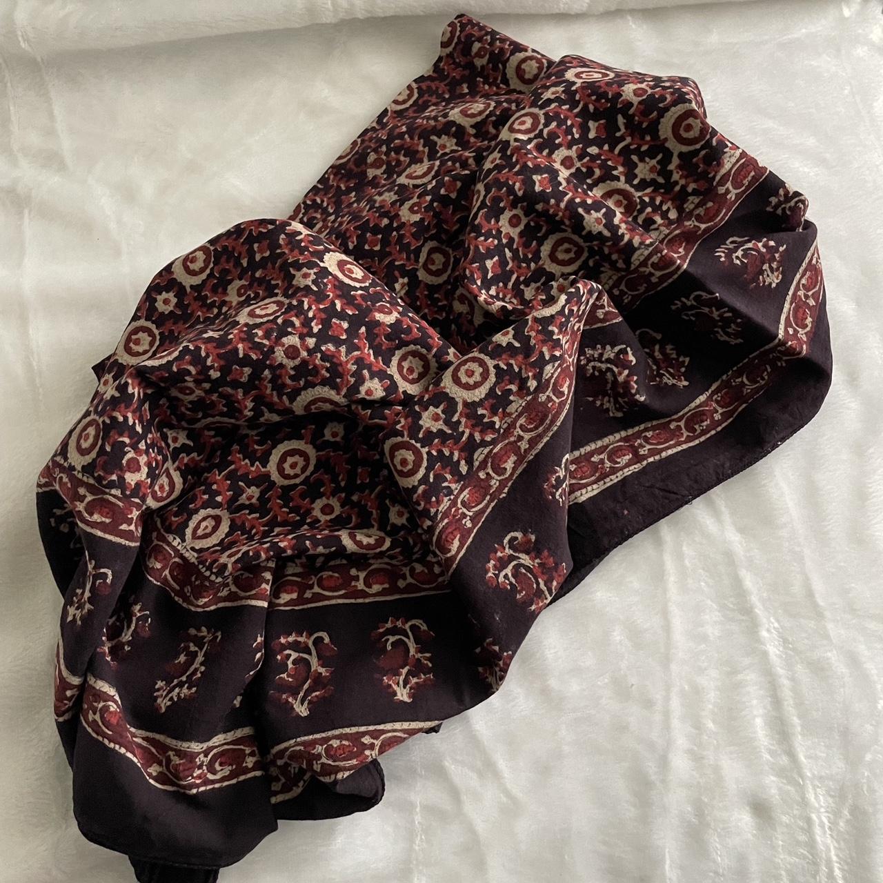 ANOKHI Women's Pink and Brown Scarf-wraps (2)
