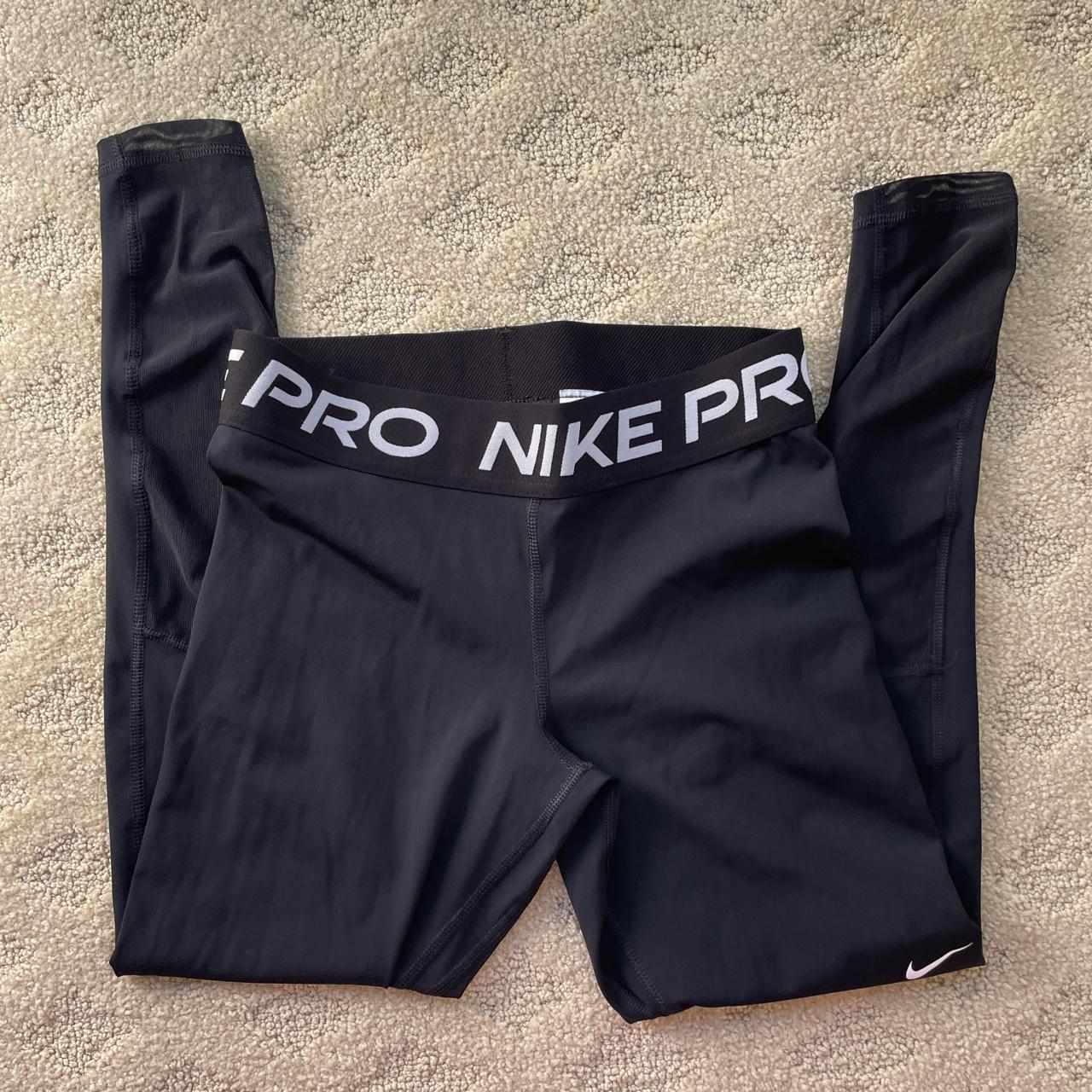 Nike Pro Aeroadapt High Waist Leggings Mesh In - Depop