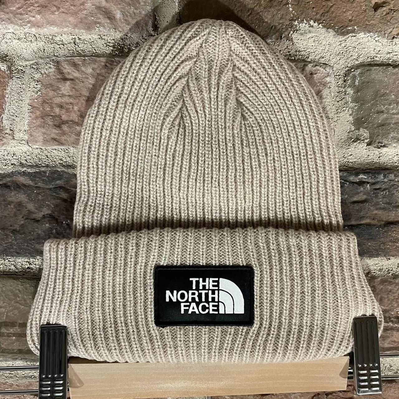 North face clearance cream beanie