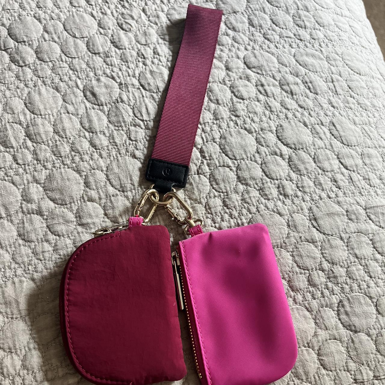 Lululemon Women's Pink Walletpurses Depop