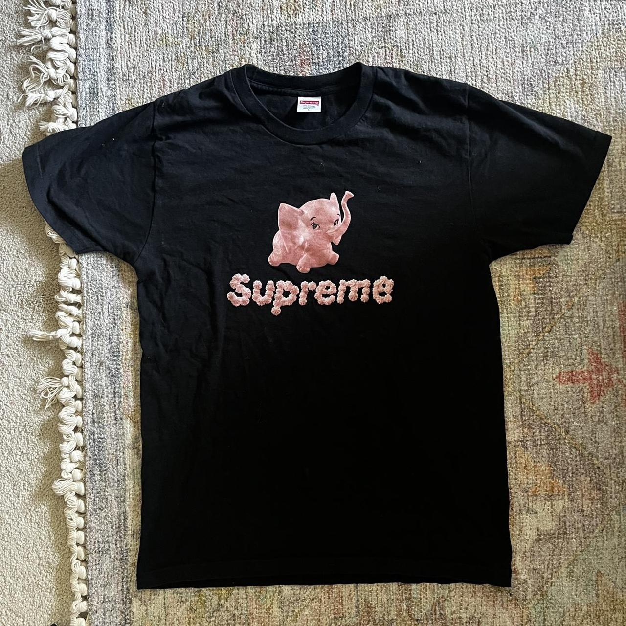 Supreme elephant tee outlet black