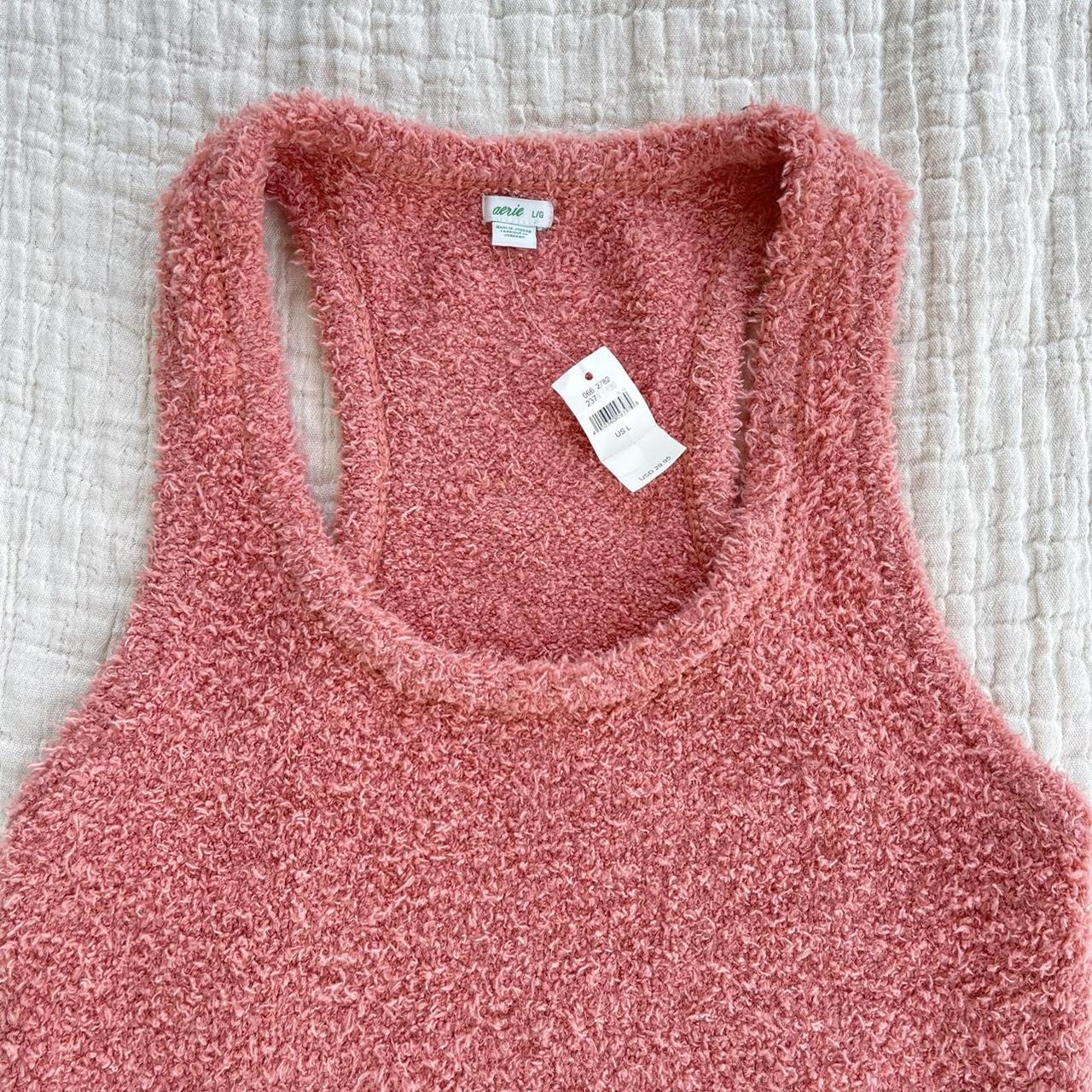New with tags aerie marshmallow sherpa tank top in a... Depop