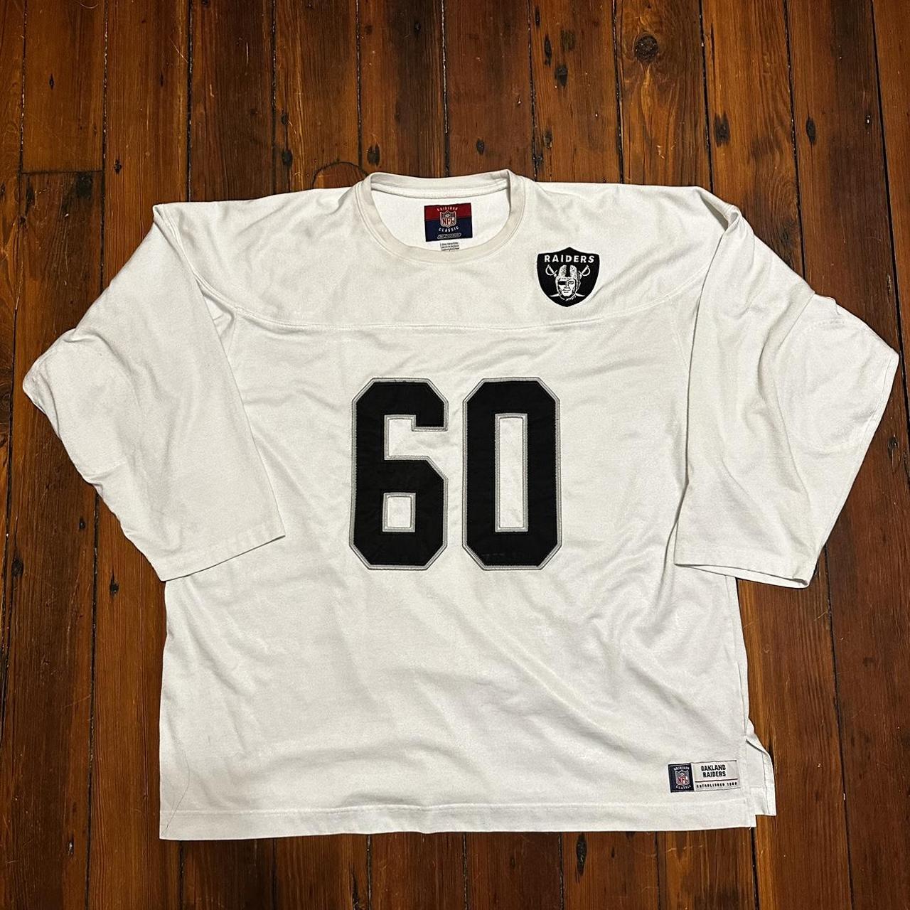 Vintage NFL Raiders Long Sleeve Shirt Size 3XL No - Depop