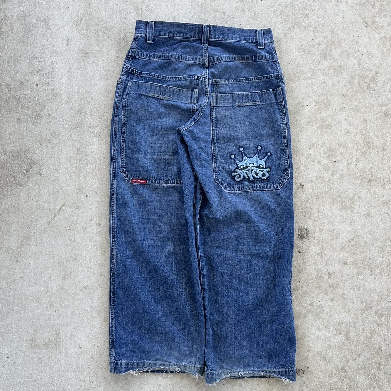 90s JNCO tribals Perfect condition good fit SEND ME... - Depop