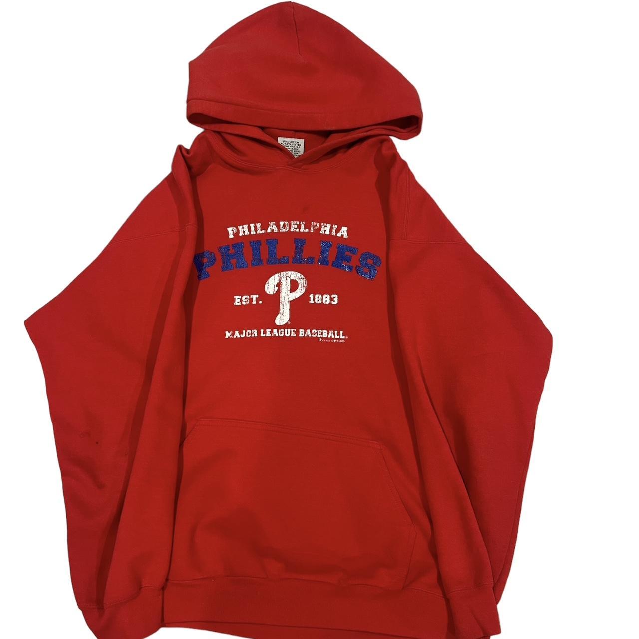 Men's Vintage Nike Philadelphia Phillies Hoodie - Depop