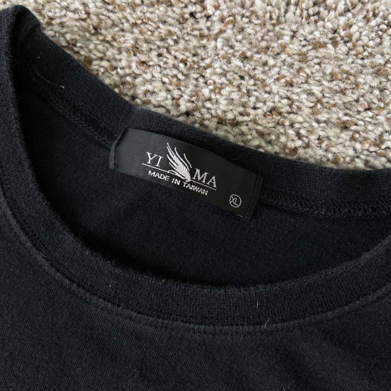 XL black shirt with Supreme logo and My Neighbor... - Depop