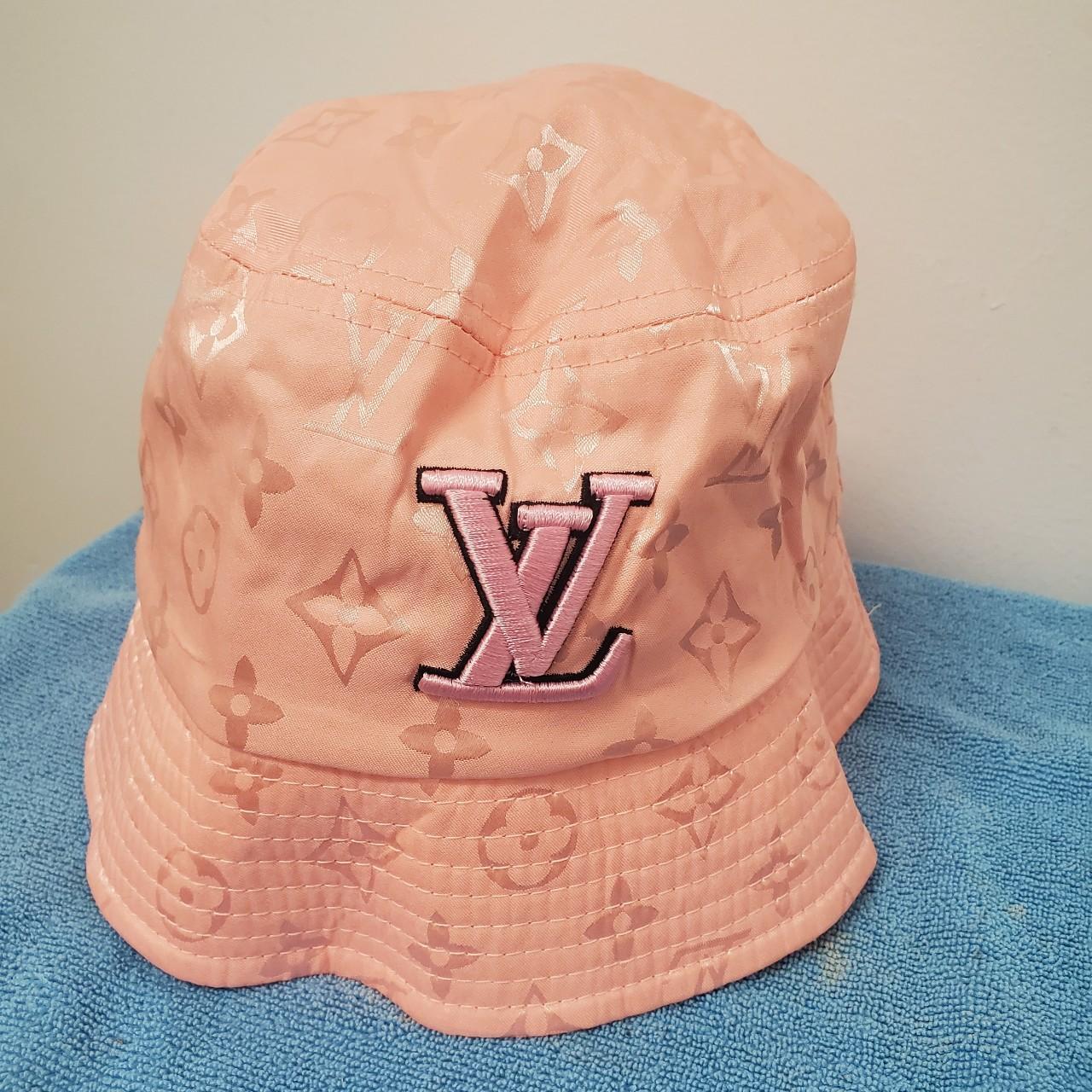 Louis Vuitton Bucket Hat—Denim - Depop