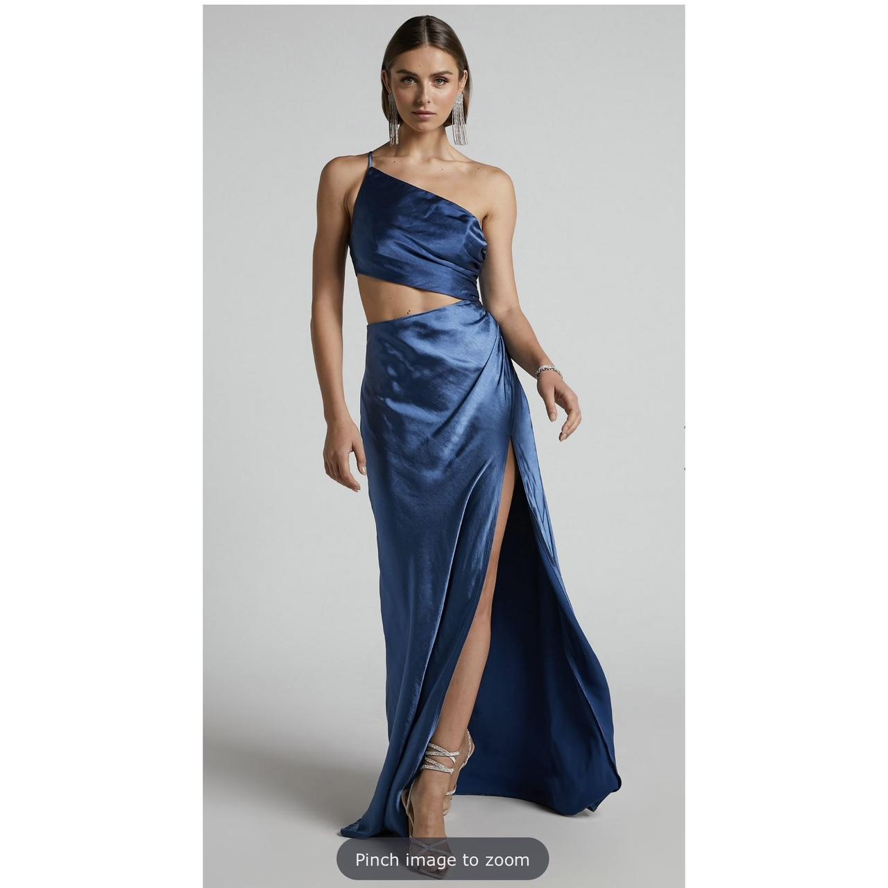 Iriscent Beaded One Shoulder Prom Dress With Slit With Side Cut Out High  Slit Perfect For Formal Parties, Weddings, And Red Capet Runways From  Uniquebridalboutique, $103.42 | DHgate.Com