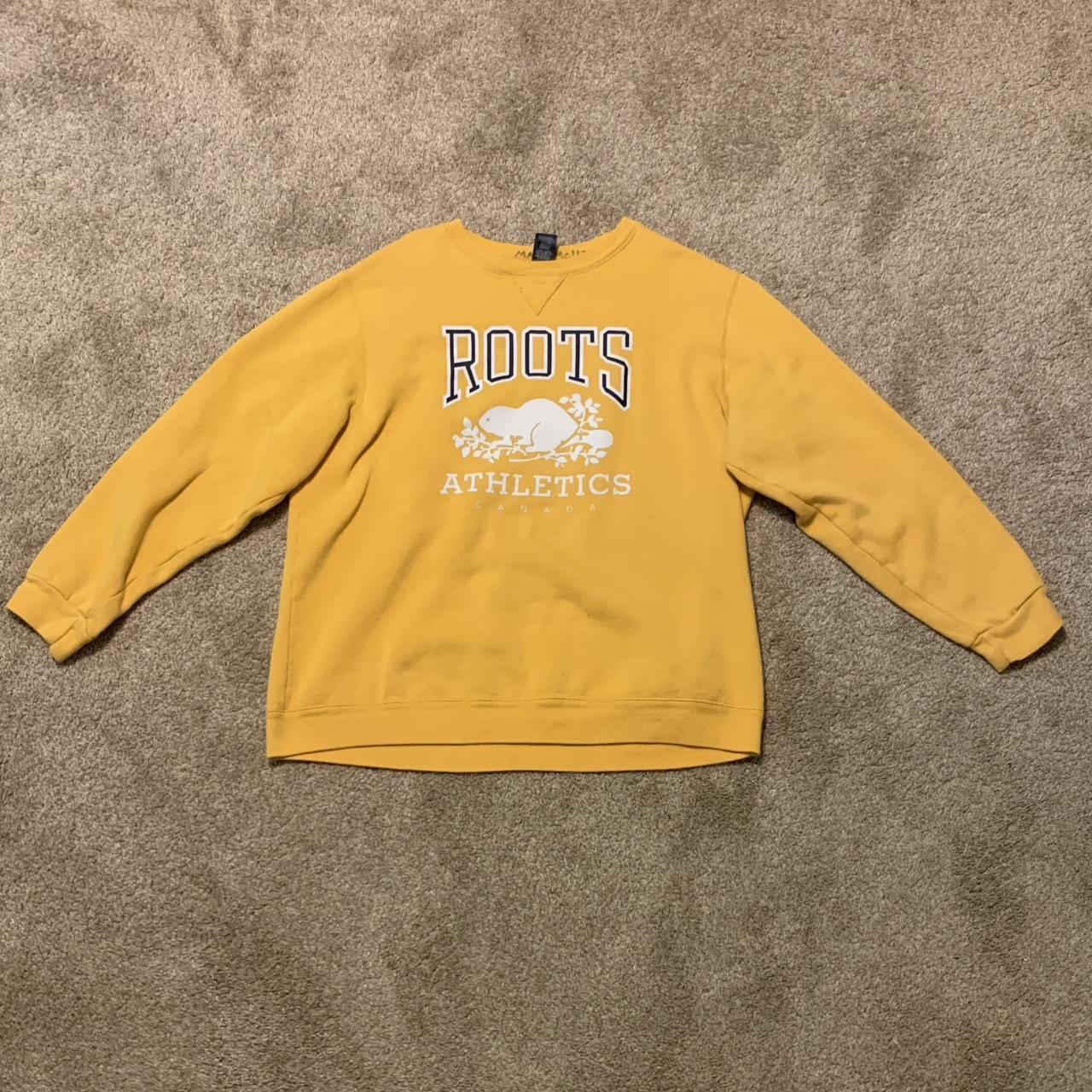 Roots yellow clearance hoodie