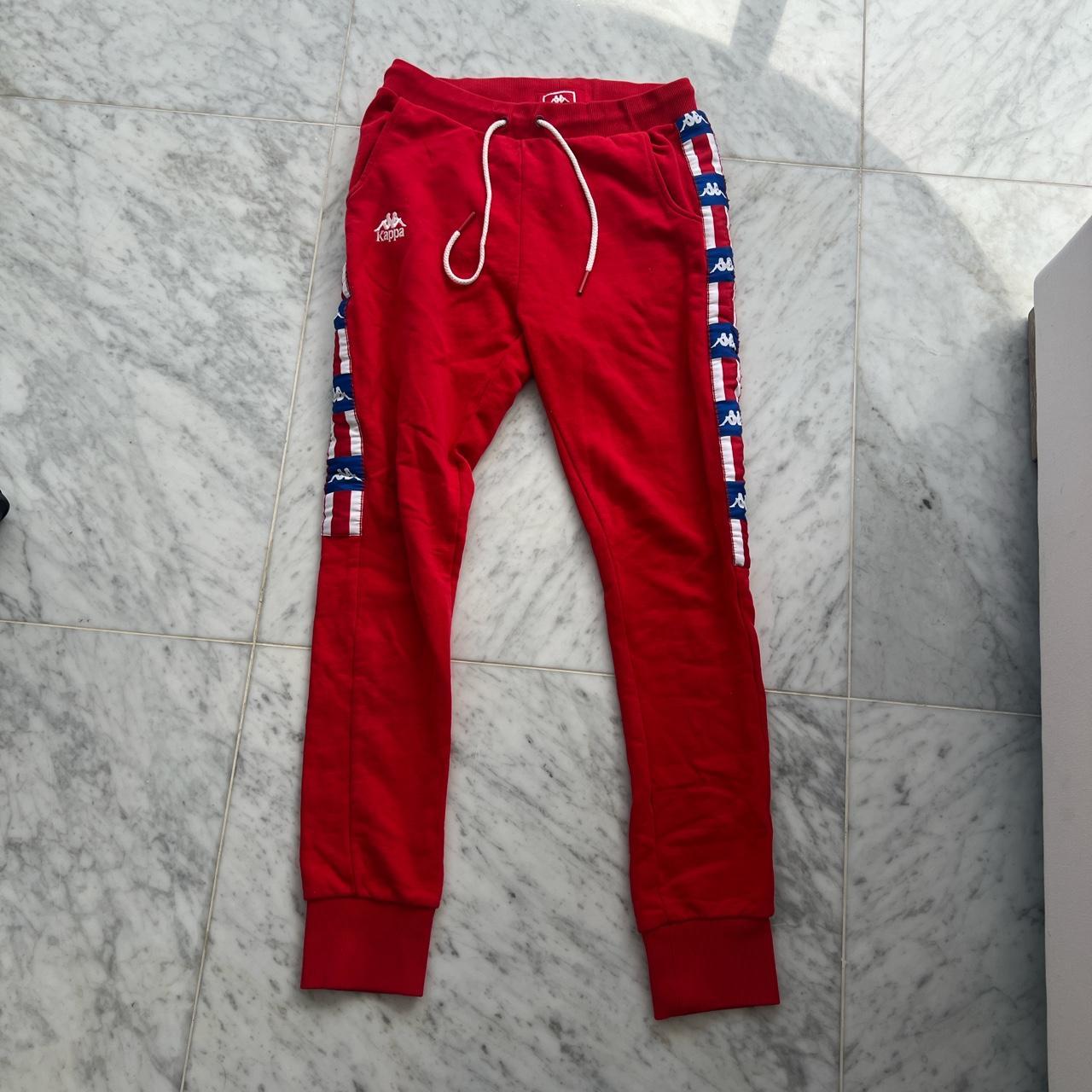 Red kappa pants - Depop