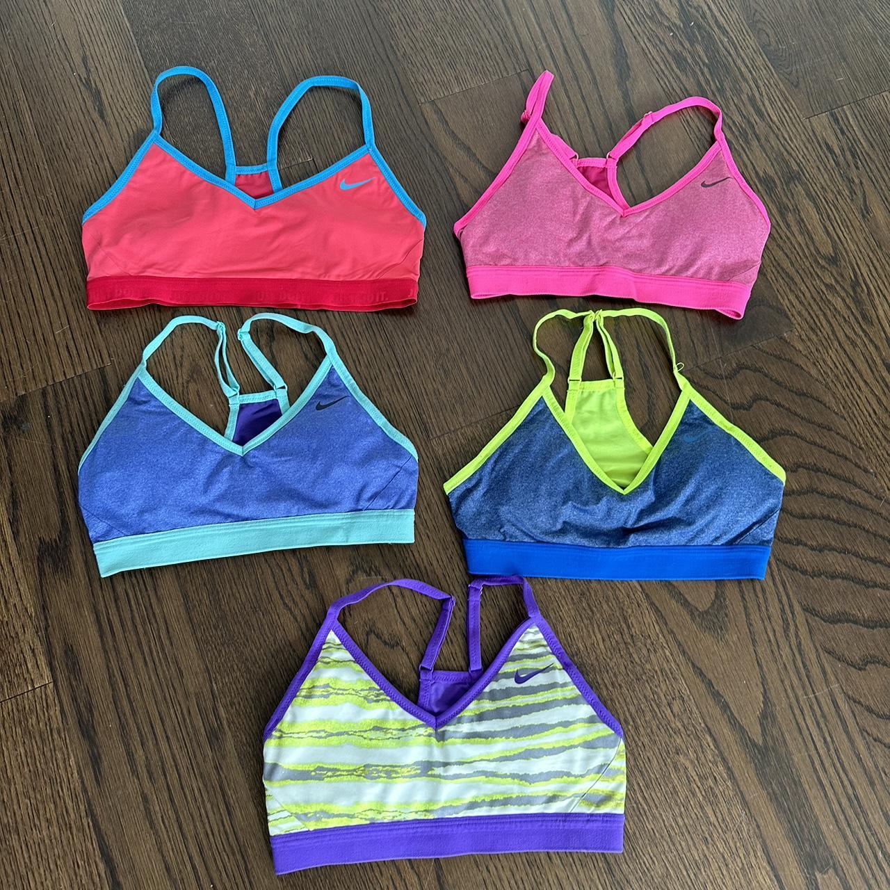 Set of 5 Nike sports bras Depop