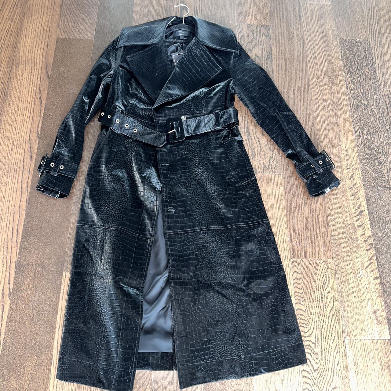 x REVOLVE Nova Trench Coat in Black Michael | Depop