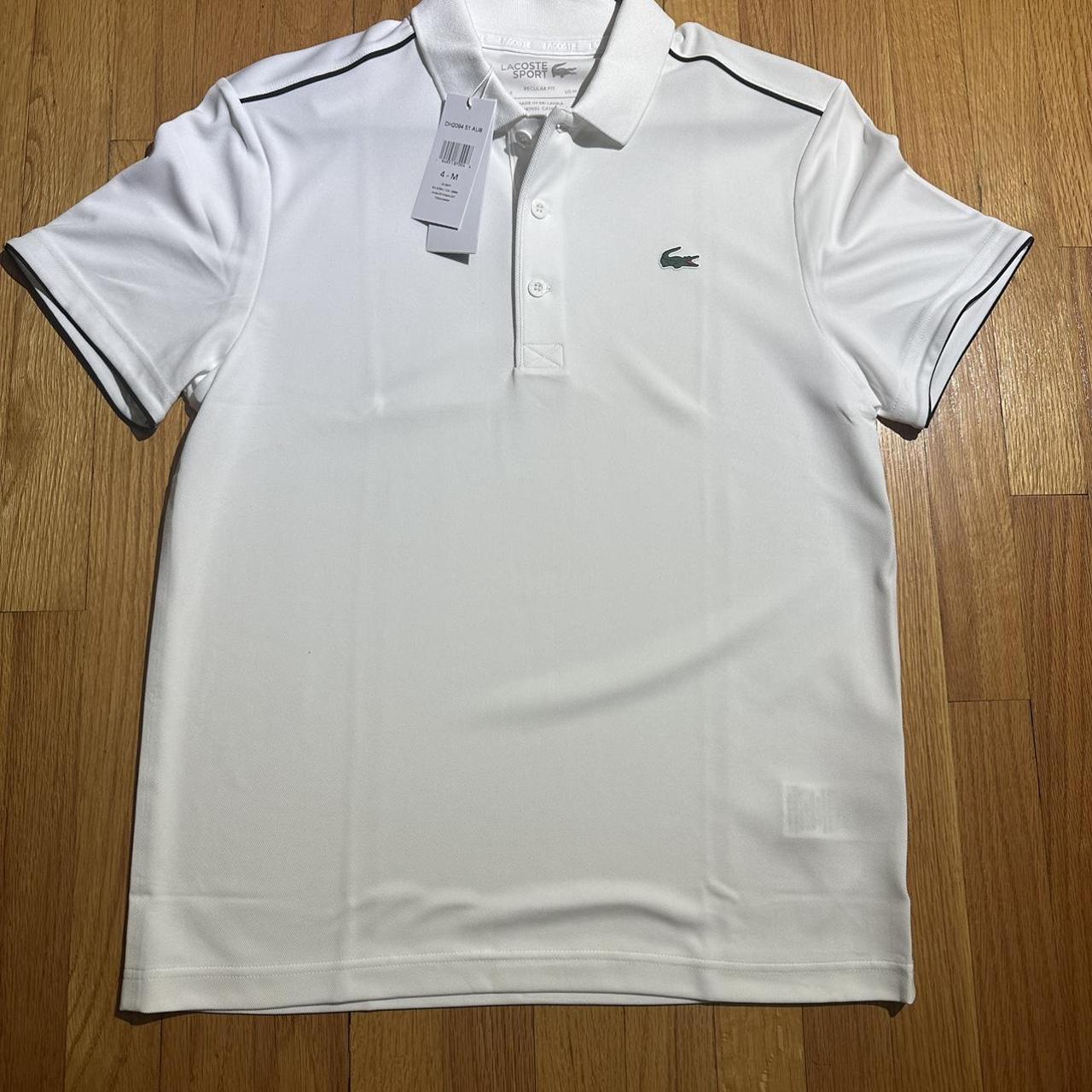 T-shirt Lacoste tennis blanc