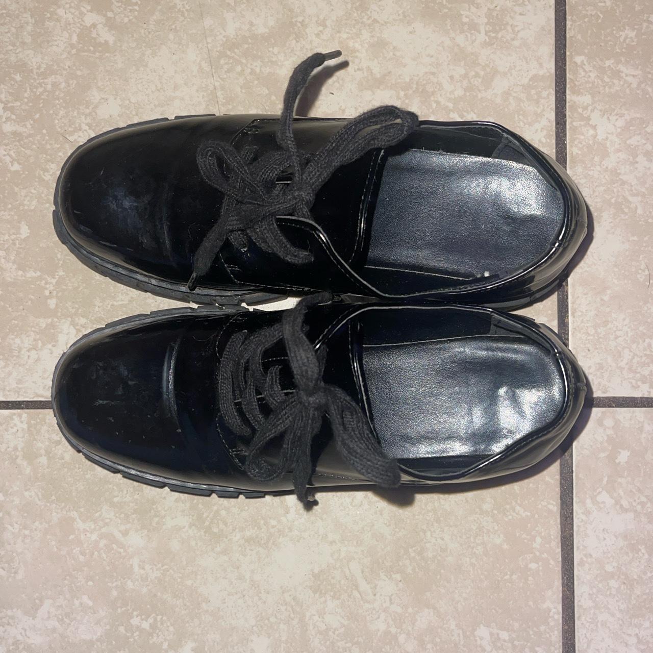 Madden Girl Women's Black Oxfords Depop