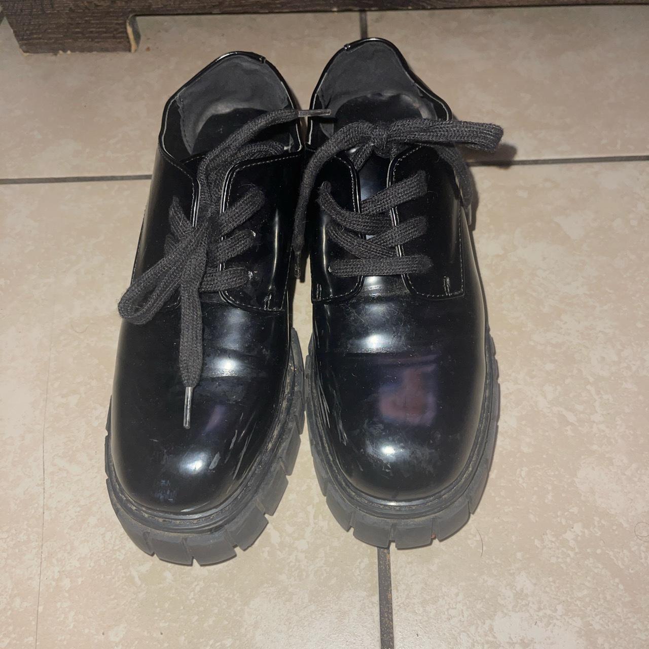Madden Girl Women's Black Oxfords Depop