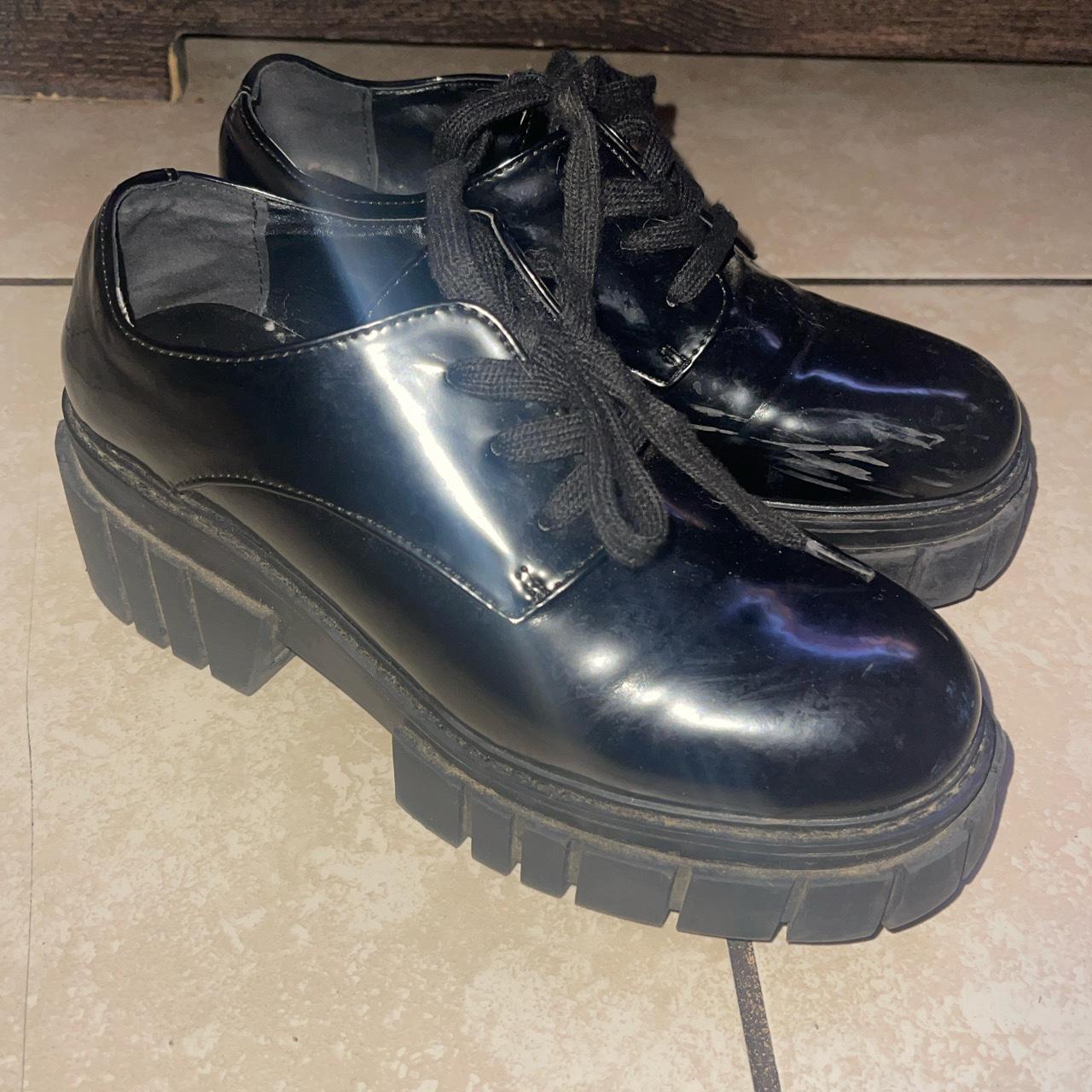 Madden Girl Women's Black Oxfords Depop