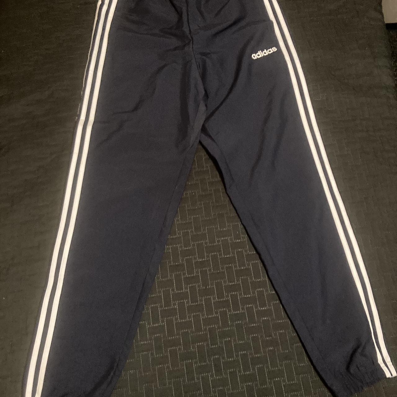 adidas track pants they are cuffed joggers ... - Depop